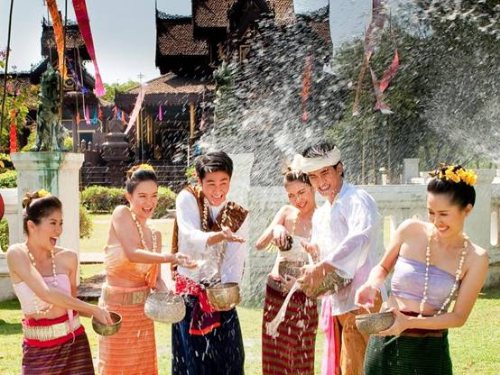 Du lịch Thái Lan 5 ngày 4 đêm - lễ hội té nước SongKran